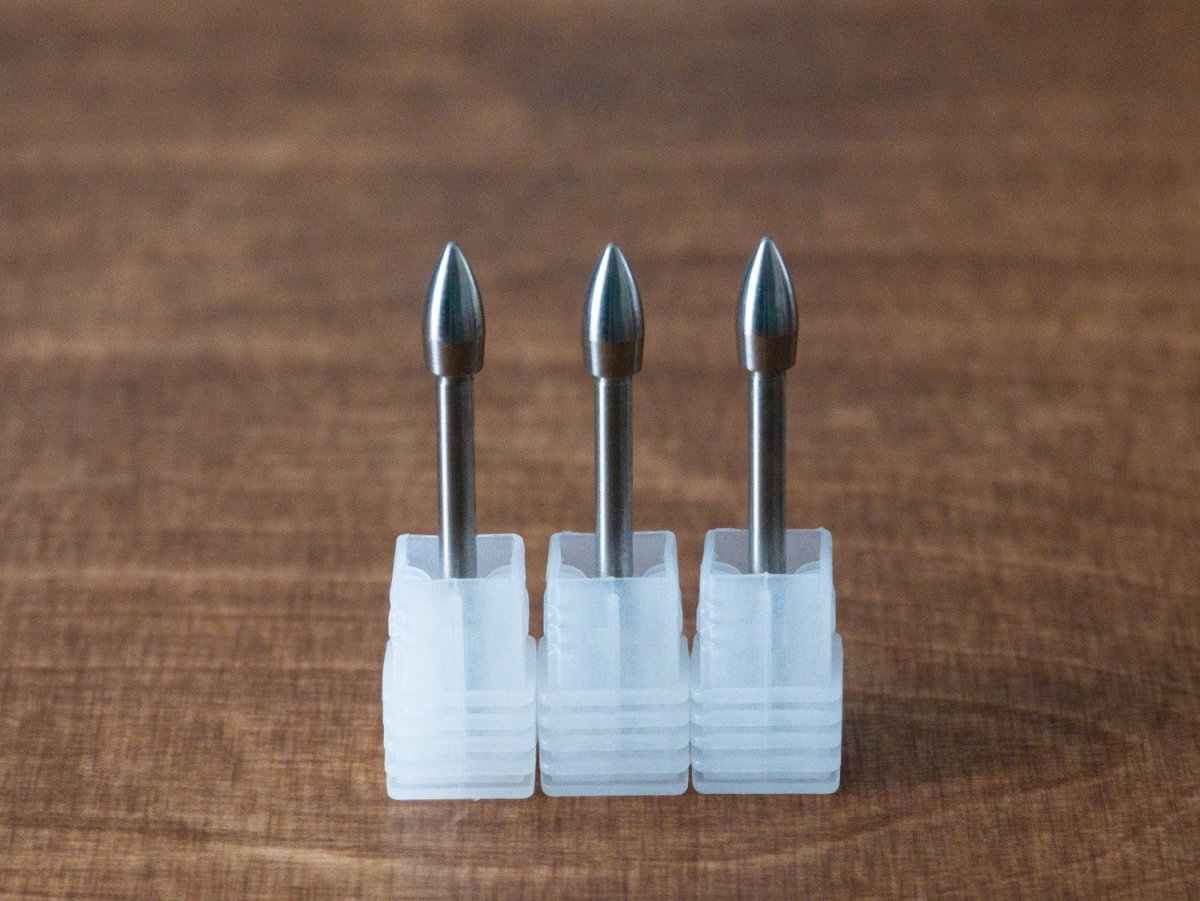 Wolfram X10 / 3.2 mm Pfeilspitze / 120 grain break-off - Tungsten Target Solution Archery - 3 Stück